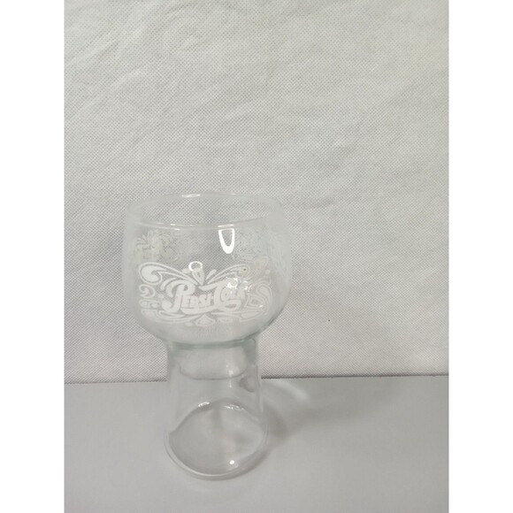 Vintage 1970s Pepsi-Cola Drinking Glass Fountain Style - Picture 3 of 7